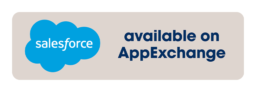 Salesforce available on AppExchange